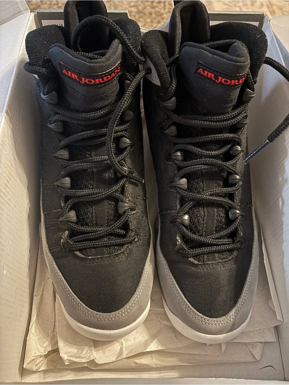 Nike Air Jordan 9 Retro 'Particle Grey' - Men's Basketball Shoes